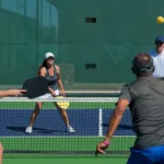 Active play of doubles in pickleball