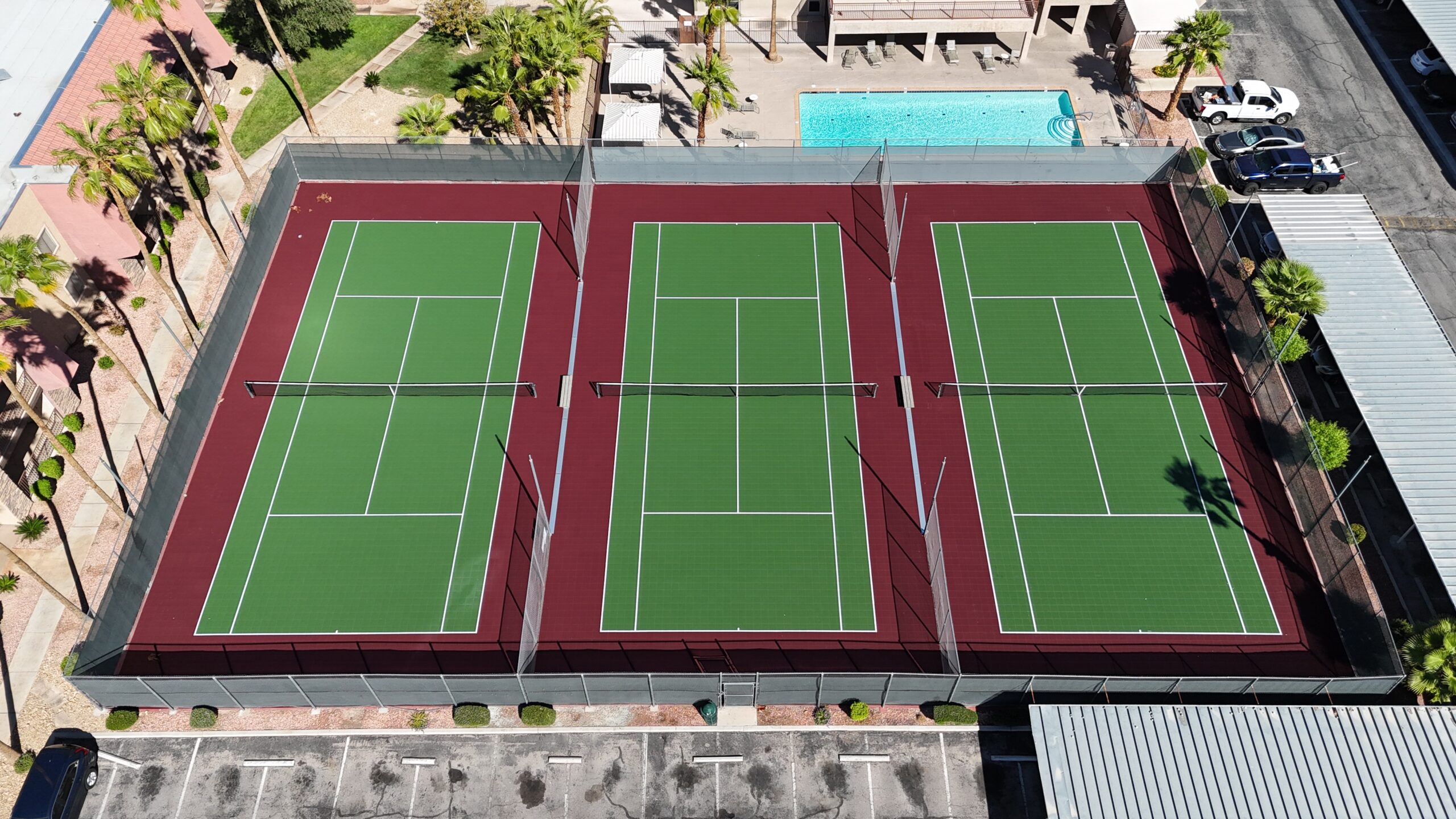 Acrylic Tennis Court Installation