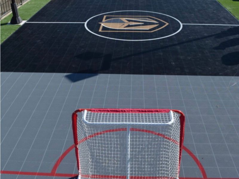 hockey court repair
