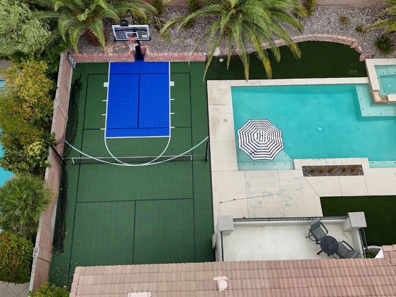 basketball court construction