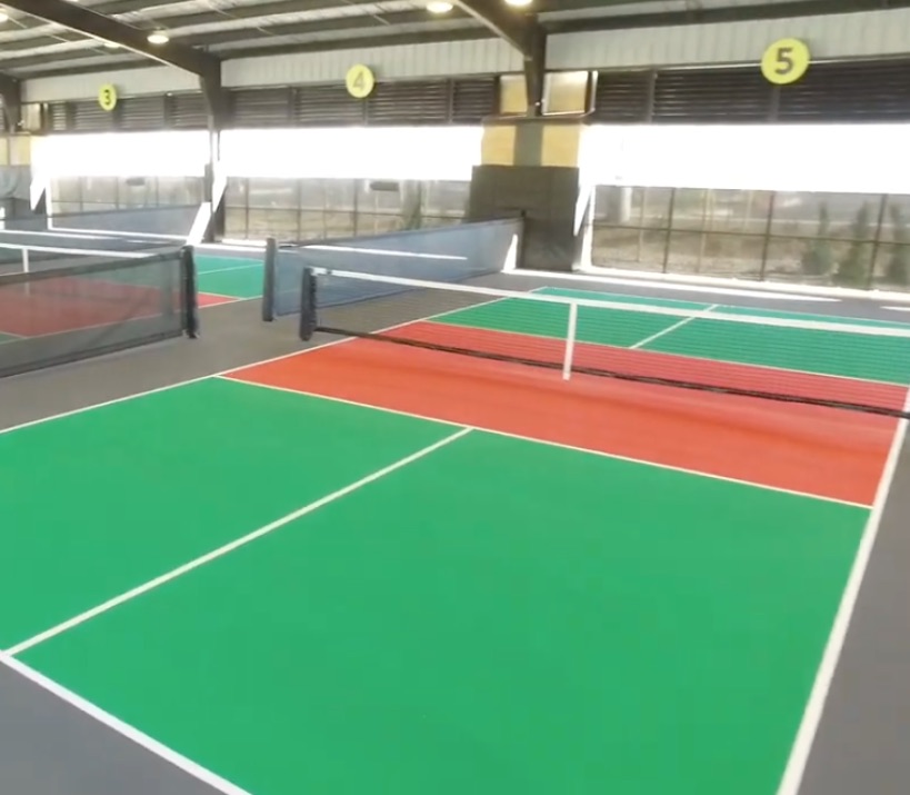 pickleball court construction