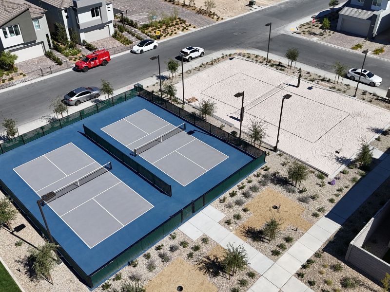 pickleball court construction