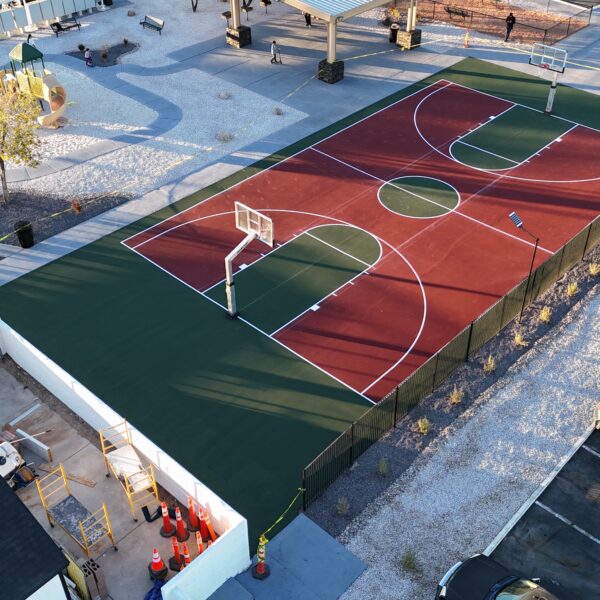 Basketball Court Installation