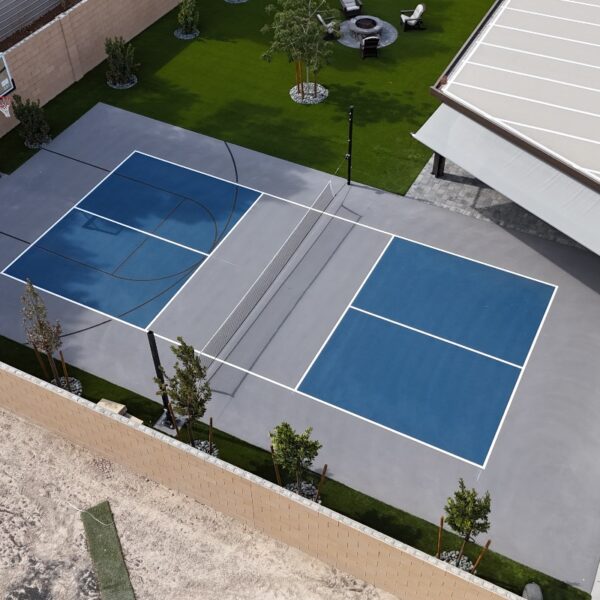 Pickleball Court for Backyard in Scottsdale, AZ: Design, Build & Installation Guide