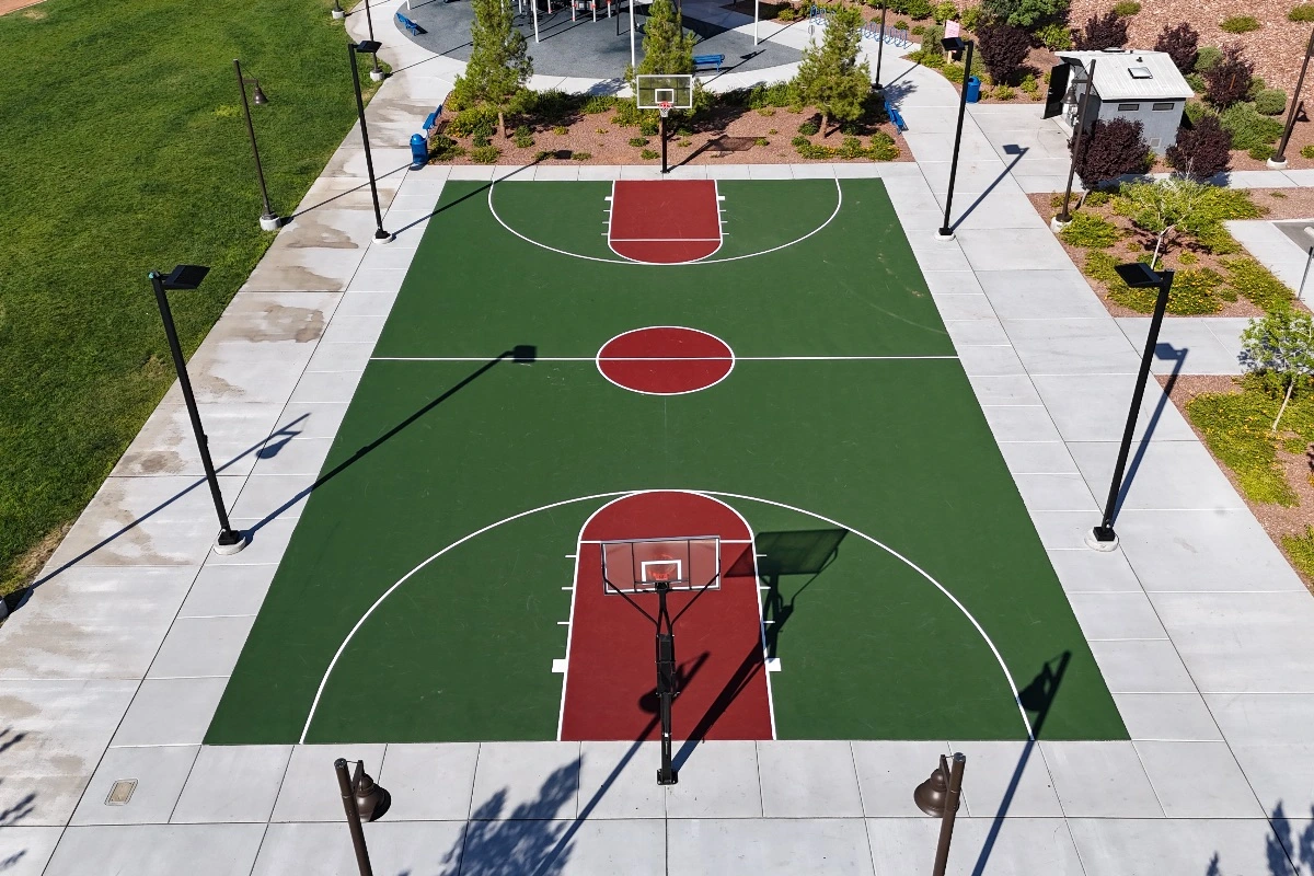 Basketball Court Maintenance