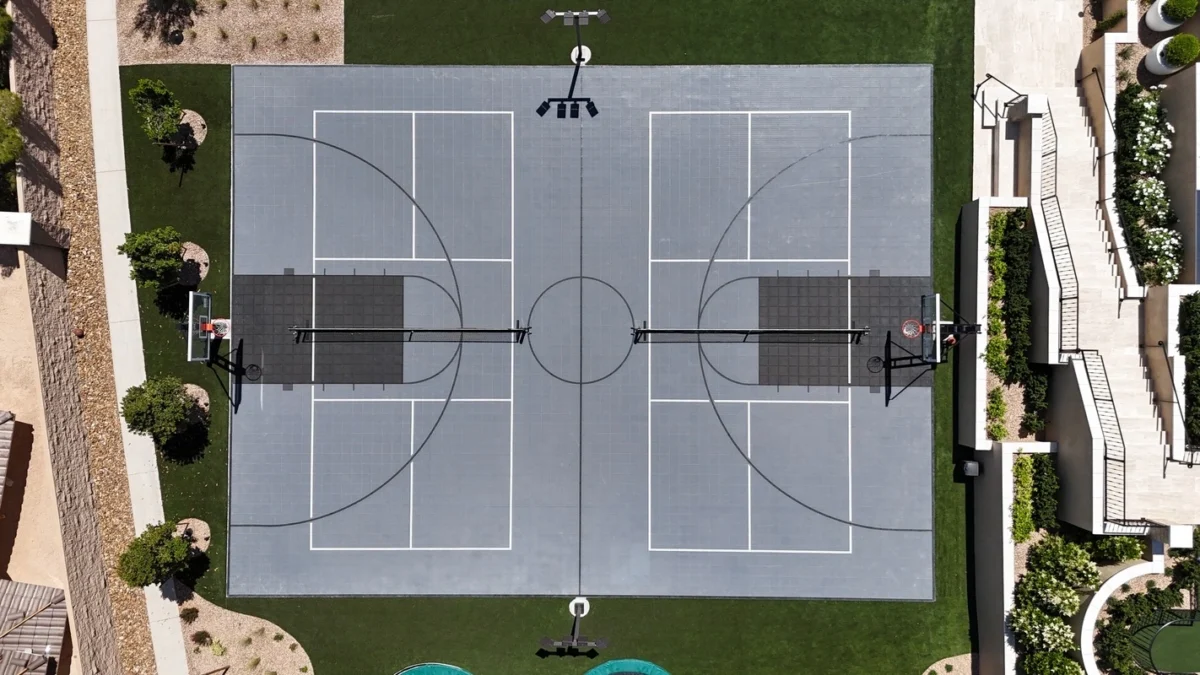 Multi Game Court Construction