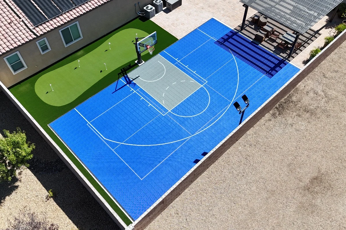 Basketball Court Construction in Las Vegas