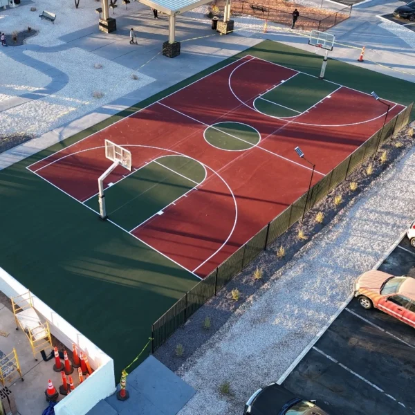 Multi-Sport Game Courts: Layout, Striping, Durability & Drainage