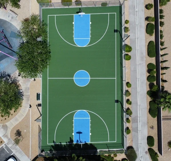 Community sport court at an HOA amenity in the Las Vegas Valley